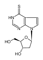 7-(2-deoxy-β-D-erythro-pentofuranosyl)pyrrolo(2,3-d)-pyrimidine-4(3H)-thione CAS:97337-38-7 manufacturer & supplier