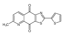 6-methyl-2-[2]thienyl-thiazolo[4,5-g]quinoline-4,9-dione CAS:97339-47-4 manufacturer & supplier