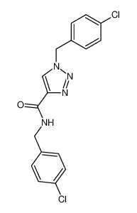 1-(4-Chloro-benzyl)-1H-[1,2,3]triazole-4-carboxylic acid 4-chloro-benzylamide CAS:97342-92-2 manufacturer & supplier