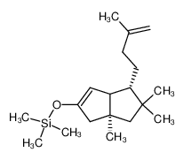 Trimethyl-[(4S,6aS)-5,5,6a-trimethyl-4-(3-methyl-but-3-enyl)-1,3a,4,5,6,6a-hexahydro-pentalen-2-yloxy]-silane CAS:97344-94-0 manufacturer & supplier