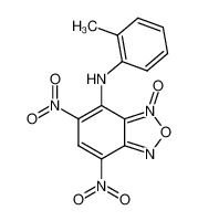 7-(2-methylphenylamino)-4,6-dinitrobenzofurazan 1-oxide CAS:97346-18-4 manufacturer & supplier