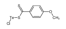 chlorotellurium 4-(methoxy)dithiobenzoate CAS:97346-35-5 manufacturer & supplier