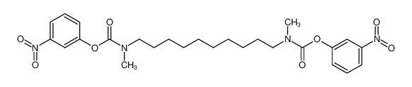 'Decamethylen-bis-(N-methyl-carbaminsaeure-(3-nitro-phenylester))' CAS:97357-15-8 manufacturer & supplier