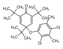 (1,3,5-Tri-tert-butyl-4-oxo-cyclohexa-2,5-dienyl)-(2,4-dichlor-3,5-dimethyl-phenyl)-ether CAS:97357-26-1 manufacturer & supplier