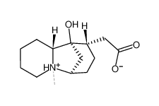 (6R)-9c-carboxymethyl-10-hydroxy-5t-methyl-(9at)-decahydro-6r,10c-methano-pyrido[1,2-a]azepinium betaine CAS:97358-94-6 manufacturer & supplier