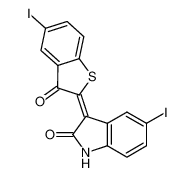 5-iodo-3-(5-iodo-3-oxo-3H-benzo[b]thiophen-2-ylidene)-1,3-dihydro-indol-2-one CAS:97359-89-2 manufacturer & supplier