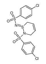 2-(4-chloro-benzenesulfonyl)-1-(4-chloro-benzenesulfonylimino)-1,2,3,6-tetrahydro-1λ4-[1,2]thiazine CAS:97360-26-4 manufacturer & supplier