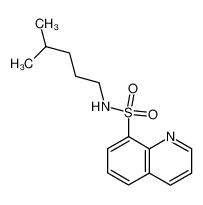 (8-Chinolyl-sulfonamido)-isohexylamin CAS:97361-70-1 manufacturer & supplier