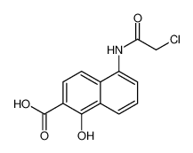 2-Naphthalenecarboxylic acid, 5-[(chloroacetyl)amino]-1-hydroxy- CAS:97363-03-6 manufacturer & supplier