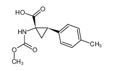 (1S,2R)-1-Methoxycarbonylamino-2-p-tolyl-cyclopropanecarboxylic acid CAS:97364-61-9 manufacturer & supplier