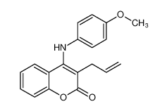 3-allyl-4-((4-methoxyphenyl)amino)-2H-chromen-2-one CAS:97367-26-5 manufacturer & supplier