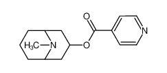 Isonicotinic acid 9-methyl-9-aza-bicyclo[3.3.1]non-3-yl ester CAS:97394-02-0 manufacturer & supplier