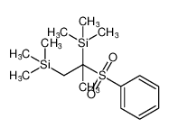 Silane, [1-methyl-1-(phenylsulfonyl)-1,2-ethanediyl]bis[trimethyl- CAS:97399-05-8 manufacturer & supplier