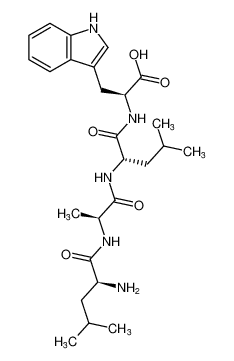 L-Tryptophan, N-[N-(N-L-leucyl-L-alanyl)-L-leucyl]- CAS:97399-64-9 manufacturer & supplier