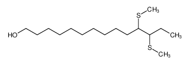 1-Tetradecanol, 11,12-bis(methylthio)- CAS:97402-04-5 manufacturer & supplier