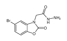 3(2H)-Benzoxazoleacetic acid, 5-bromo-2-oxo-, hydrazide CAS:97420-37-6 manufacturer & supplier