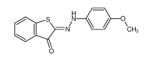 2-[(4-Methoxy-phenyl)-hydrazono]-benzo[b]thiophen-3-one CAS:97421-61-9 manufacturer & supplier