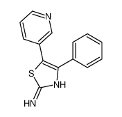 4-phenyl-5-pyridin-3-yl-1,3-thiazol-2-amine CAS:97422-29-2 manufacturer & supplier