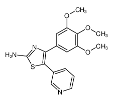 2-Thiazolamine, 5-(3-pyridinyl)-4-(3,4,5-trimethoxyphenyl)- CAS:97422-36-1 manufacturer & supplier