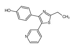 2-ethyl-4-(4-hydroxyphenyl)-5-(3-pyridyl)thiazole CAS:97422-50-9 manufacturer & supplier