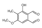 1,2-Benzenedicarboxaldehyde, 3-hydroxy-5-methoxy-4-methyl- CAS:97424-53-8 manufacturer & supplier