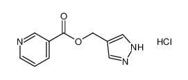 (1H-pyrazol-4-yl)methyl nicotinate hydrochloride CAS:97427-63-9 manufacturer & supplier