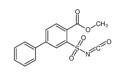 [1,1'-Biphenyl]-4-carboxylic acid, 3-(isocyanatosulfonyl)-, methyl ester CAS:97430-07-4 manufacturer & supplier