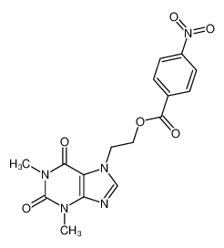 1,3-dimethyl-7-[2-(4-nitro-benzoyloxy)-ethyl]-3,7-dihydro-purine-2,6-dione CAS:97439-92-4 manufacturer & supplier