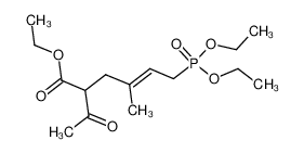 (3-Methyl-4-(acetyl-aethoxycarbonyl-methyl)-buten-(2)-yl)-phosphonsaeure-diaethylester CAS:97440-17-0 manufacturer & supplier