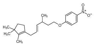 (E)-1-((3-methyl-6-(2,3,3-trimethylcyclopent-1-en-1-yl)hex-4-en-1-yl)oxy)-4-nitrobenzene CAS:97451-86-0 manufacturer & supplier