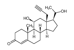 (8S,9S,10R,11S,13S,14S,17S)-11-Hydroxy-17-(1-hydroxy-ethyl)-10-methyl-13-prop-2-ynyl-1,2,6,7,8,9,10,11,12,13,14,15,16,17-tetradecahydro-cyclopenta[a]phenanthren-3-one CAS:97453-03-7 manufacturer & supplier