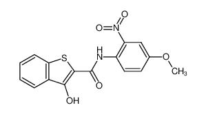 3-Hydroxy-benzo[b]thiophene-2-carboxylic acid (4-methoxy-2-nitro-phenyl)-amide CAS:97457-75-5 manufacturer & supplier