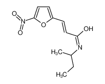 N-butan-2-yl-3-(5-nitrofuran-2-yl)prop-2-enamide CAS:97461-40-0 manufacturer & supplier