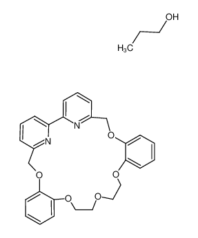 propan-1-ol compound with 4,6,9,12,14-pentaoxa-1,2(2,6)-dipyridina-5,13(1,2)-dibenzenacyclopentadecaphane (1:1) CAS:97467-03-3 manufacturer & supplier