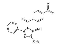 2-methyl-4-(4-nitro-benzoyl)-5-phenyl-2,4-dihydro-[1,2,4]triazol-3-ylideneamine CAS:97469-66-4 manufacturer & supplier