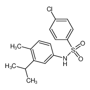 4-Chlor-benzolsulfonsaeure-(1)-(4-methyl-3-isopropyl-anilid) CAS:97471-60-8 manufacturer & supplier