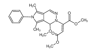 (Z)-2-(1-Methoxy-5,7-dimethyl-6-phenyl-1,6-dihydro-pyrrolo[3,4-d]pyridazin-2-yl)-but-2-enedioic acid dimethyl ester CAS:97476-52-3 manufacturer & supplier