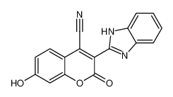 3-(1H-benzo[d]imidazol-2-yl)-7-hydroxy-2-oxo-2H-chromene-4-carbonitrile CAS:97477-82-2 manufacturer & supplier