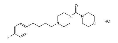 (4-(4-(4-fluorophenyl)butyl)piperazin-1-yl)(morpholino)methanone hydrochloride CAS:97480-82-5 manufacturer & supplier