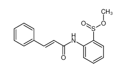 2-Cinnamoylamino-benzolsulfinsaeure-methylester CAS:97498-78-7 manufacturer & supplier