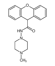 xanthene-9-carboxylic acid 4-methyl-piperazin-1-ylamide CAS:975-20-2 manufacturer & supplier