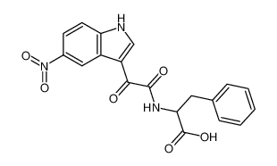 2-[2-(5-Nitro-1H-indol-3-yl)-2-oxo-acetylamino]-3-phenyl-propionic acid CAS:97500-82-8 manufacturer & supplier