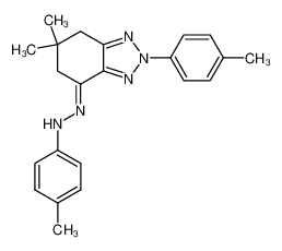 6,6-dimethyl-2-(p-tolyl)-4-(p-tolylhydrazono)-4,5,6,7-tetrahydro-2H-benzo-1,2,3-triazole CAS:97507-60-3 manufacturer & supplier