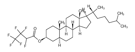 α-hydroperfluorobutanoate de cholestanyle CAS:97509-97-2 manufacturer & supplier