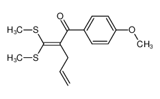 2-allyl-3,3-bis(methylthio)-1-(p-methoxyphenyl)prop-2-en-1-one CAS:97510-28-6 manufacturer & supplier