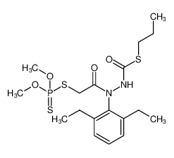 S-propyl 2-(2,6-diethylphenyl)-2-(2-((dimethoxyphosphorothioyl)thio)acetyl)hydrazine-1-carbothioate CAS:97511-58-5 manufacturer & supplier