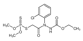 ethyl 2-(2-chlorophenyl)-2-(2-((dimethoxyphosphorothioyl)thio)acetyl)hydrazine-1-carboxylate CAS:97511-66-5 manufacturer & supplier