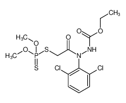 ethyl 2-(2,6-dichlorophenyl)-2-(2-((dimethoxyphosphorothioyl)thio)acetyl)hydrazine-1-carboxylate CAS:97511-89-2 manufacturer & supplier