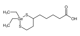 4H-1,3,2-Dithiagermin-4-pentanoic acid, 2,2-diethyldihydro- CAS:97515-56-5 manufacturer & supplier