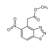 methyl 5-nitro-1,2,3-benzothiadiazole-4-acetate CAS:97522-16-2 manufacturer & supplier